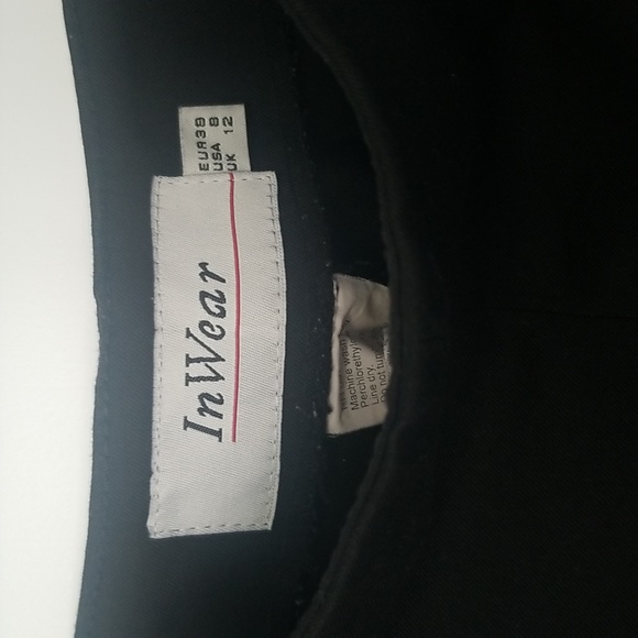 InWear Pants Size 8 Black - Picture 6 of 6